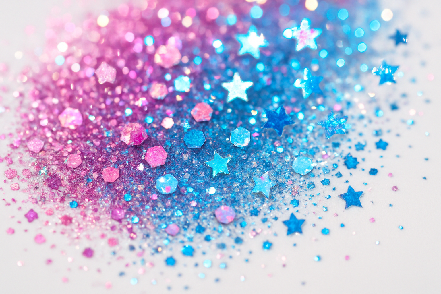 Glitter colors pink blue sparkle